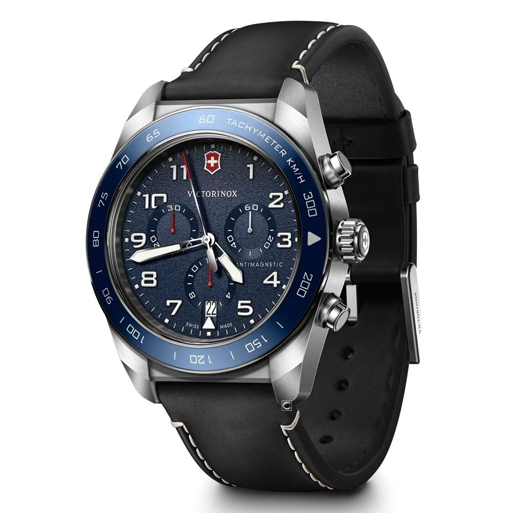 (聊聊甜甜價)  Victorinox 瑞士維氏錶 Swiss Army 計時碼錶時尚腕錶 男錶 手錶-VISA-242047