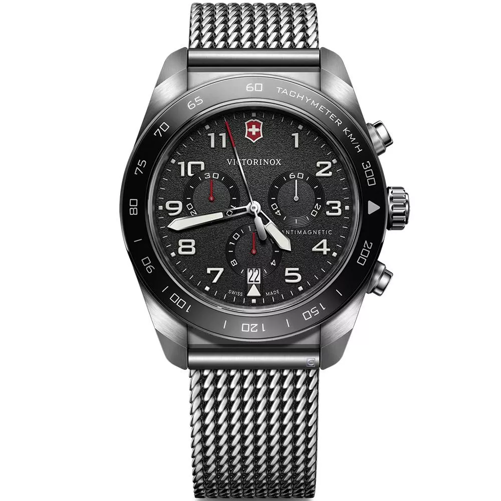 (聊聊甜甜價) Victorinox 瑞士維氏錶 Swiss Army 計時碼錶時尚腕錶 男錶 手錶-VISA-242048