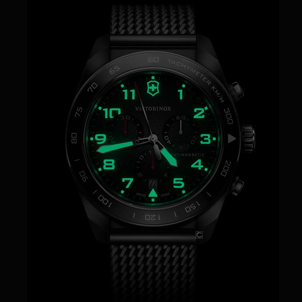 (聊聊甜甜價) Victorinox 瑞士維氏錶 Swiss Army 計時碼錶時尚腕錶 男錶 手錶-VISA-242048