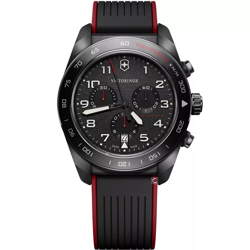 (聊聊甜甜價) Victorinox 瑞士維氏錶 Swiss Army 計時碼錶時尚腕錶 男錶 手錶-VISA-242051