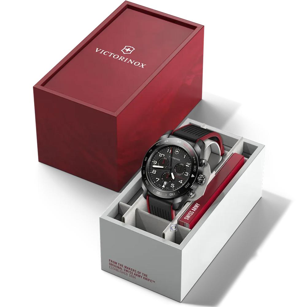 (聊聊甜甜價) Victorinox 瑞士維氏錶 Swiss Army 計時碼錶時尚腕錶 男錶 手錶-VISA-242051