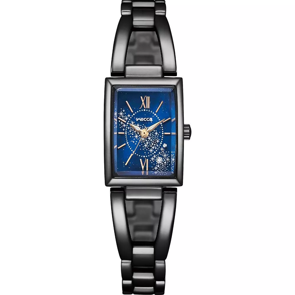 (聊聊甜甜價) CITIZEN 星辰錶 wicca 公主系列 夜空星河太陽能腕錶 KF7-546-71