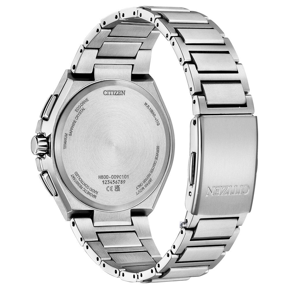(聊聊甜甜價) CITIZEN 星辰錶 鈦金屬 全球電波 光動能腕錶 男錶 手錶-43.5mm AT8238-84L