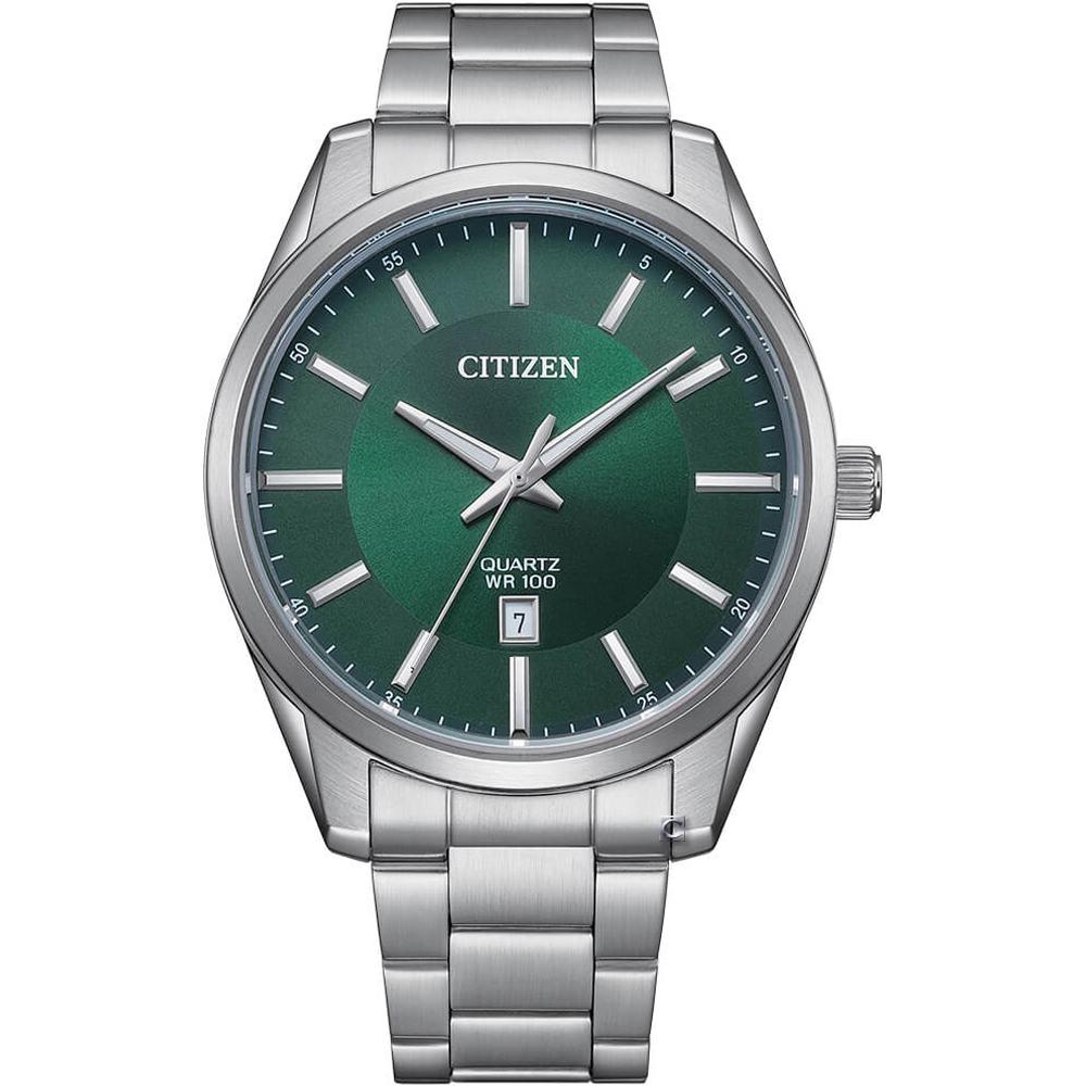 (聊聊甜甜價) CITIZEN 星辰錶 簡約三針 時尚腕錶 男錶 手錶-42mm綠 BI1031-51Z
