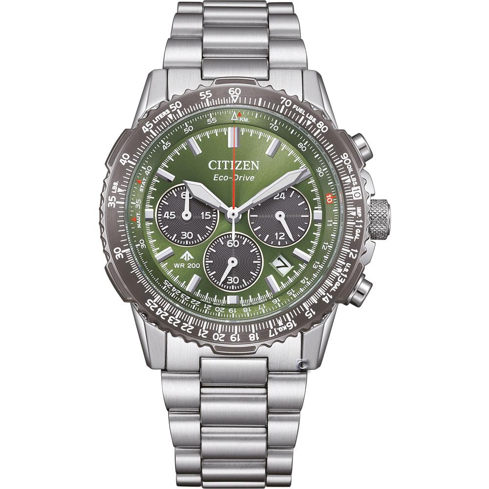 (聊聊甜甜價) CITIZEN 星辰錶  Promaster 空中之鷹 光動能 計時腕錶 男錶 手錶-40mm CA4664-60W