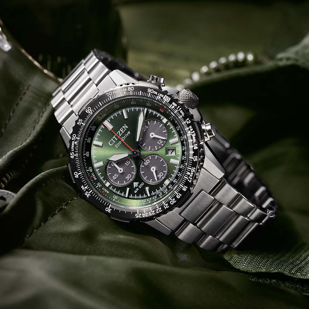 (聊聊甜甜價) CITIZEN 星辰錶  Promaster 空中之鷹 光動能 計時腕錶 男錶 手錶-40mm CA4664-60W