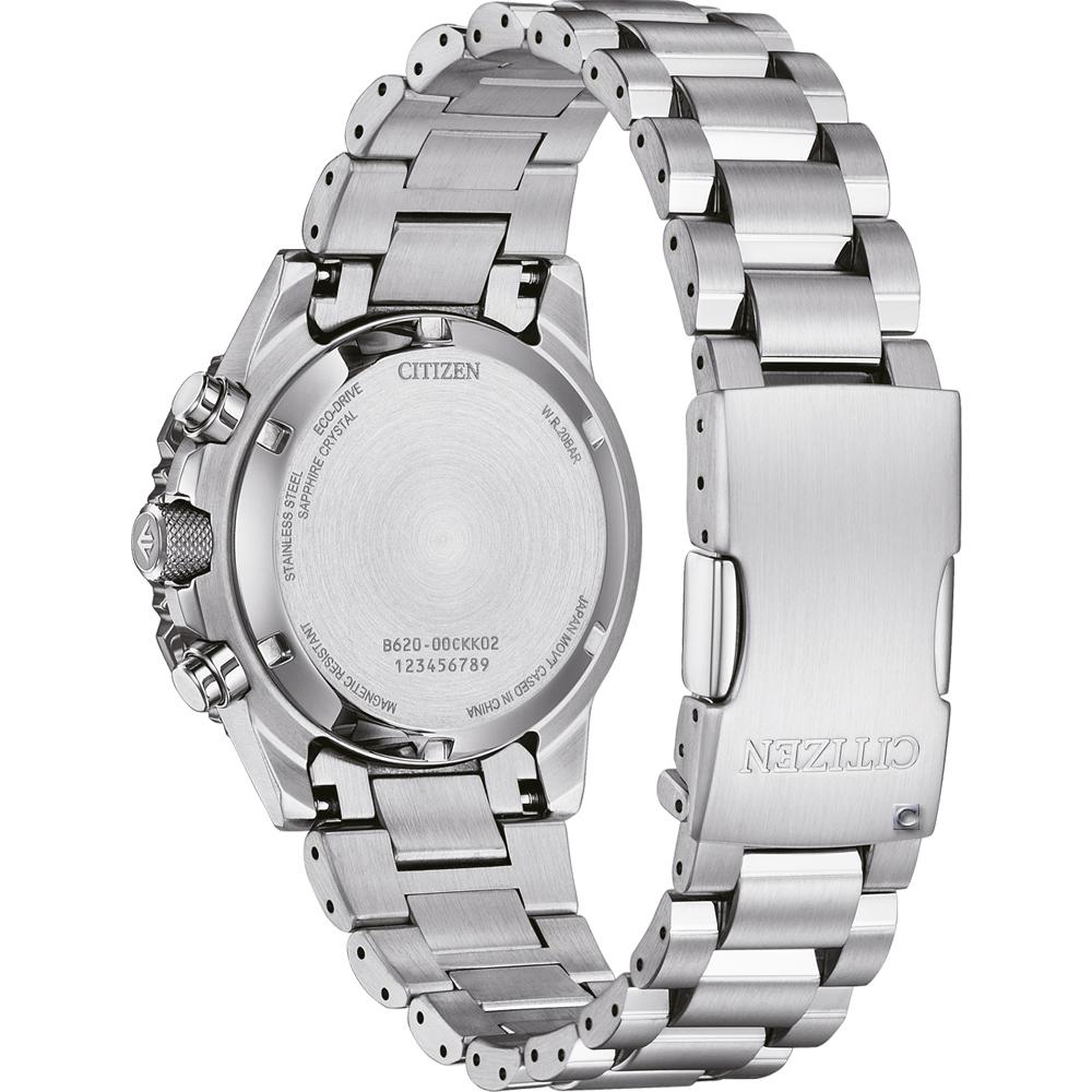 (聊聊甜甜價) CITIZEN 星辰錶  Promaster 空中之鷹 光動能 計時腕錶 男錶 手錶-40mm CA4664-60W