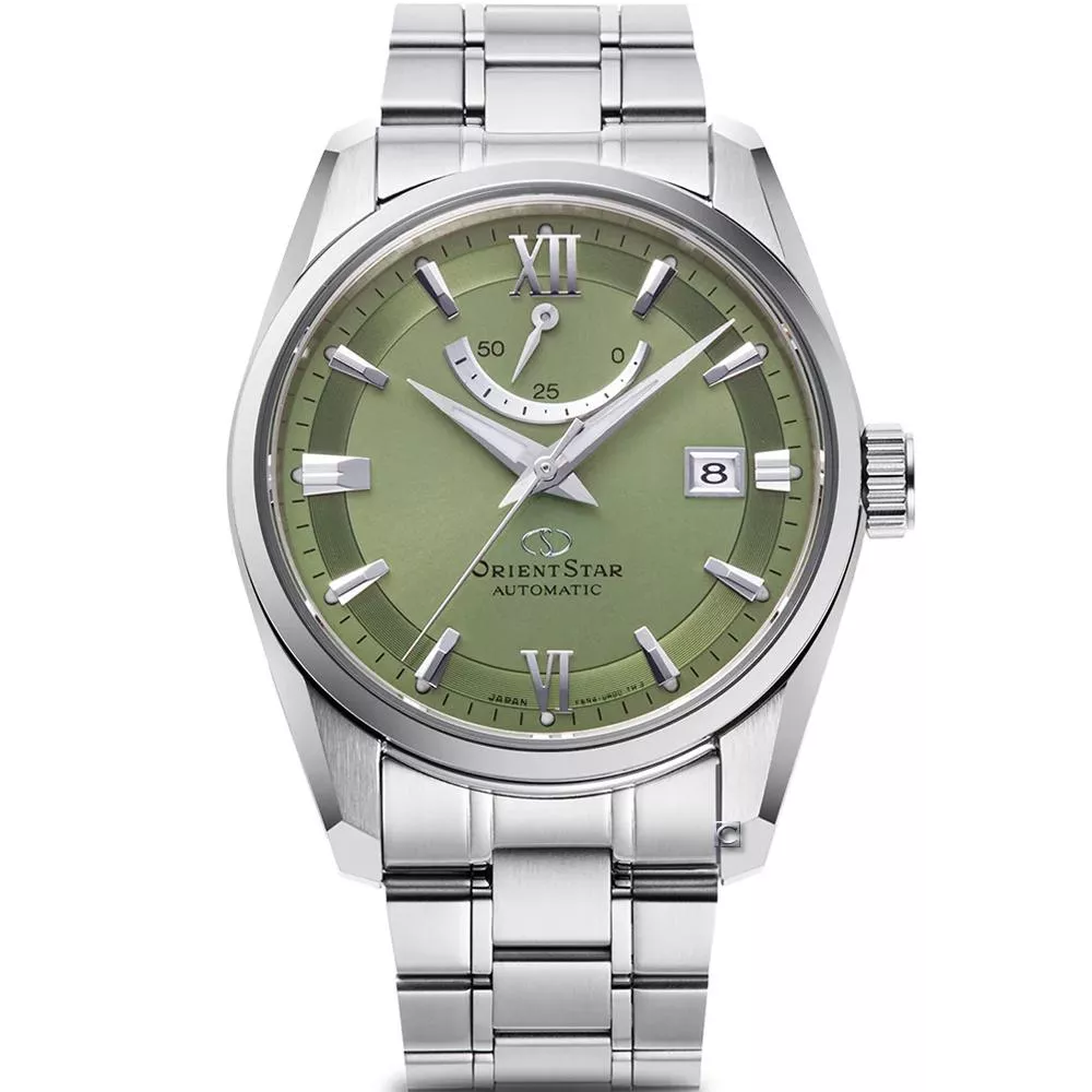 (聊聊甜甜價)  ORIENT STAR 東方之星 CLASSIC系列 動力儲存 機械錶 鋼帶款 手錶 藍寶石-RE-AU0107E