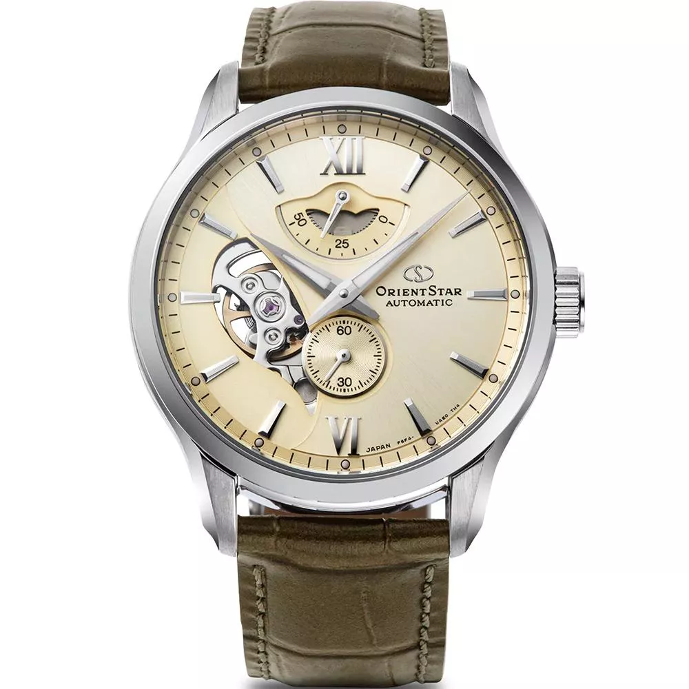 (聊聊甜甜價)  ORIENT STAR  東方之星 Layered Skeleton 鏤空機械錶 男錶 女錶 手錶-41mm RE-AV0B10G