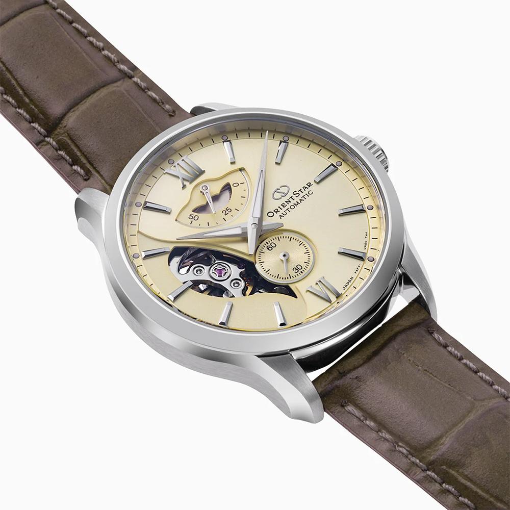 (聊聊甜甜價)  ORIENT STAR  東方之星 Layered Skeleton 鏤空機械錶 男錶 女錶 手錶-41mm RE-AV0B10G