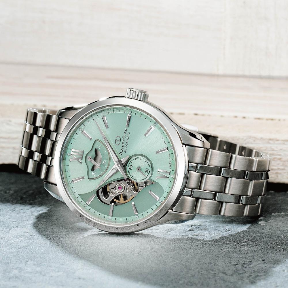 (聊聊甜甜價)  ORIENT STAR 東方之星 Layered Skeleton 限量 鏤空機械錶 男錶 女錶 手錶-41mm RE-AV0B11E