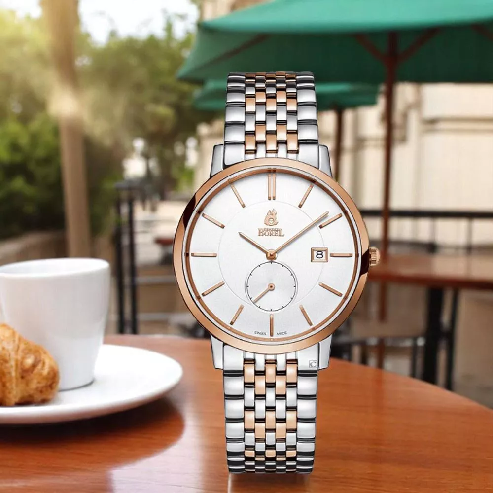 (聊聊甜甜價)  ERNEST BOREL 瑞士依波路錶 喬斯系列 時尚腕錶 男錶 手錶-GBR809L-4821/37mm