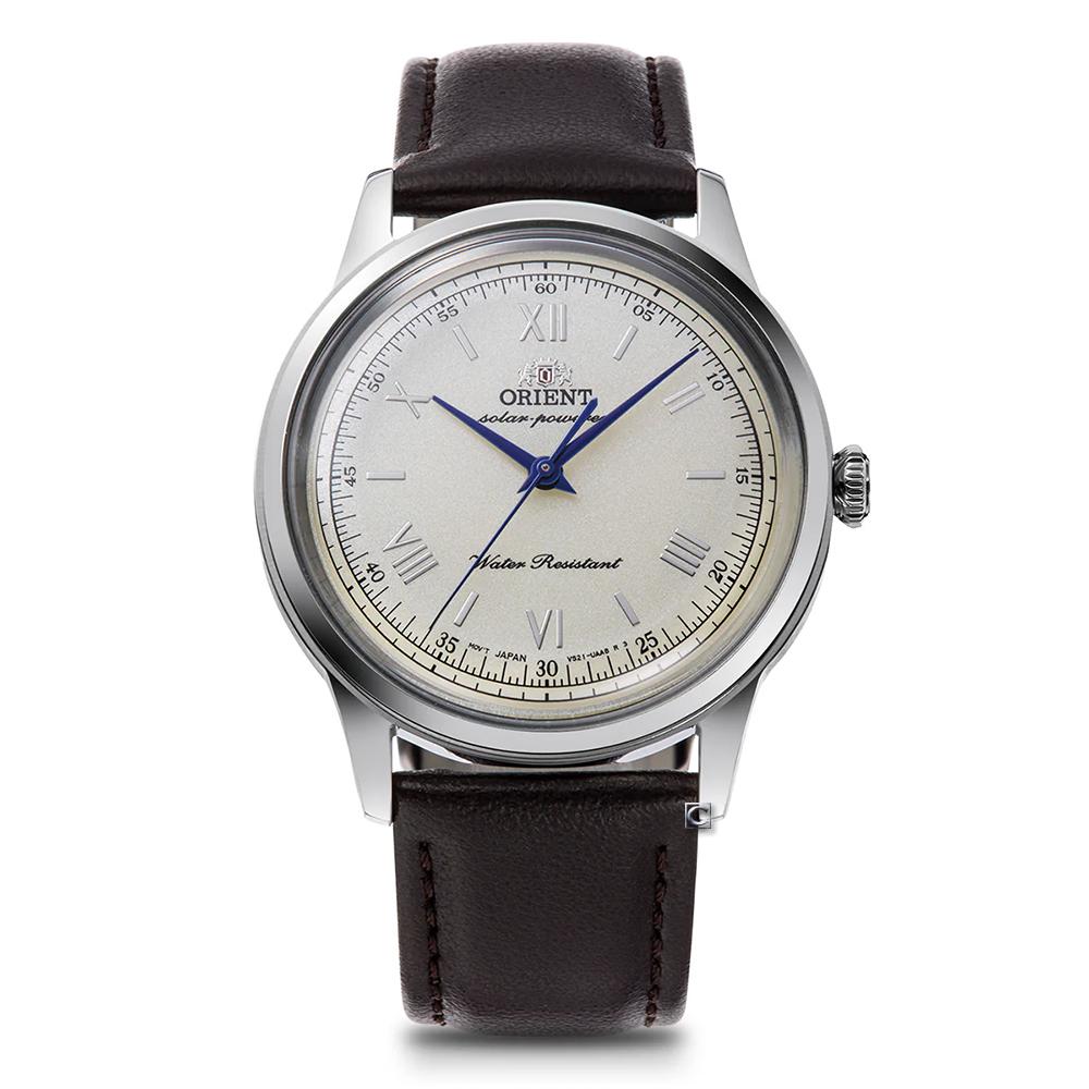 (聊聊甜甜價)  ORIENT 東方錶 復古三針太陽能腕錶 男錶 女錶-38.4mm RA-WK0003G