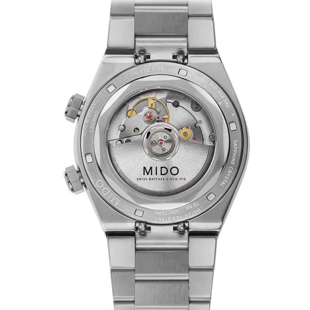 MIDO 美度錶  Multifort 8 Two Crowns 機械腕錶 男錶 手錶-40mm灰 M0475071108100