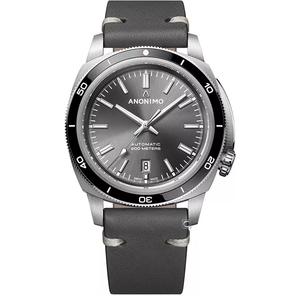 (聊聊甜甜價) ANONIMO 吾名錶  NAUTILO Classic 皇家海軍機械錶 男錶 手錶-AM-5019.09.101.I01極致灰