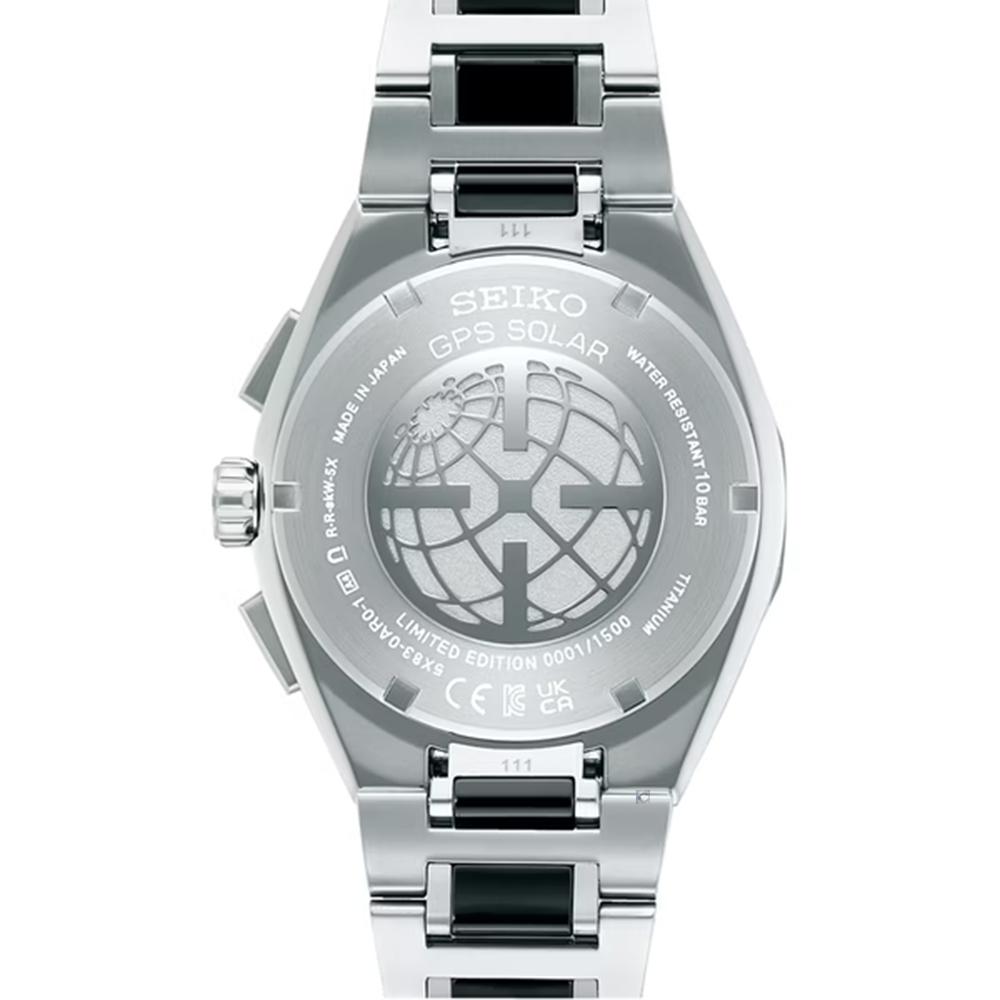 (聊聊甜甜價) SEIKO 精工錶 Astron 太陽能 GPS對時 鈦金屬 計時腕錶 男錶-5X83-0AR0D.SSH180J1_SK043