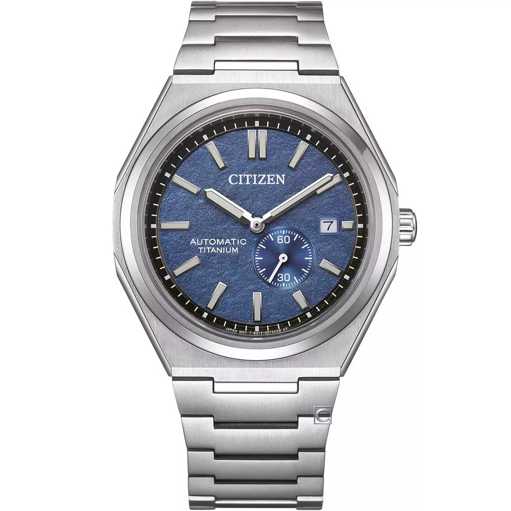 (聊聊甜甜價) CITIZEN 星辰錶 Super-Titanium系列 Forza 超級鈦 小秒針自動上鍊機械錶 男錶-NJ0180-80L 錶徑40.5mm