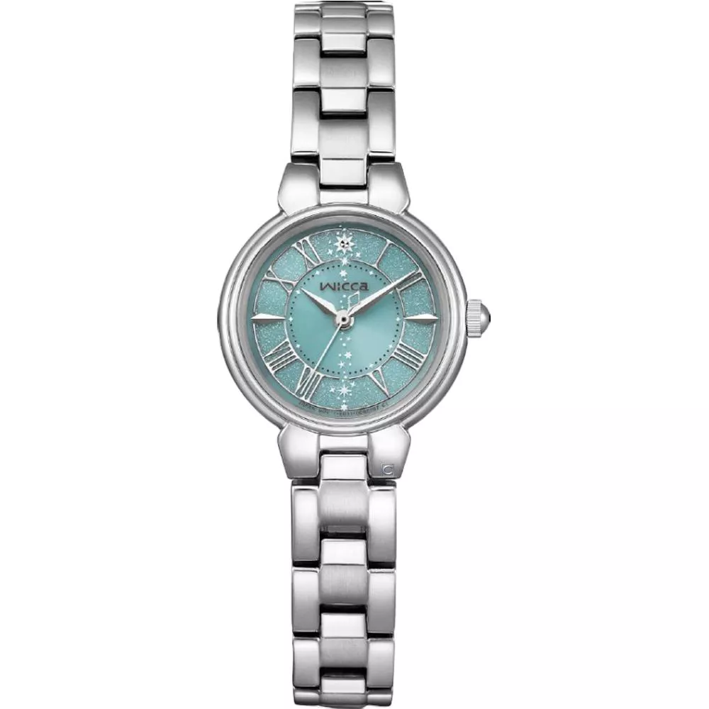 (聊聊甜甜價) CITIZEN 星辰錶  Wicca 魔法閃耀 台灣限定太陽能腕錶 女錶-23.5mm KP2-116-73