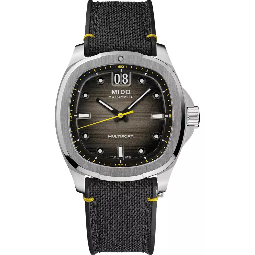 (聊聊甜甜價) MIDO 美度 Multifort 先鋒系列 TV大日期窗機械錶 男錶 手錶-39.2x40mm M0495261708101