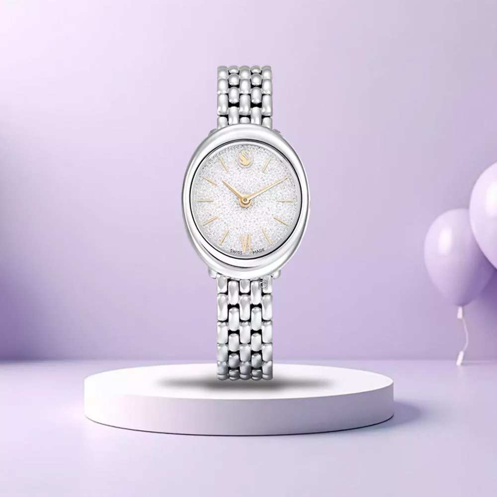 (聊聊甜甜價) SWAROVSKI 施華洛世奇 Imber Oval 幸福雋永時尚腕錶 女錶 手錶-5717590