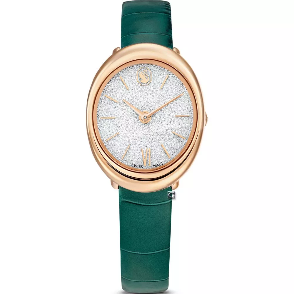 (聊聊甜甜價)  SWAROVSKI 施華洛世奇 Imber Oval 幸福雋永時尚腕錶 女錶 手錶 禮物-5717536