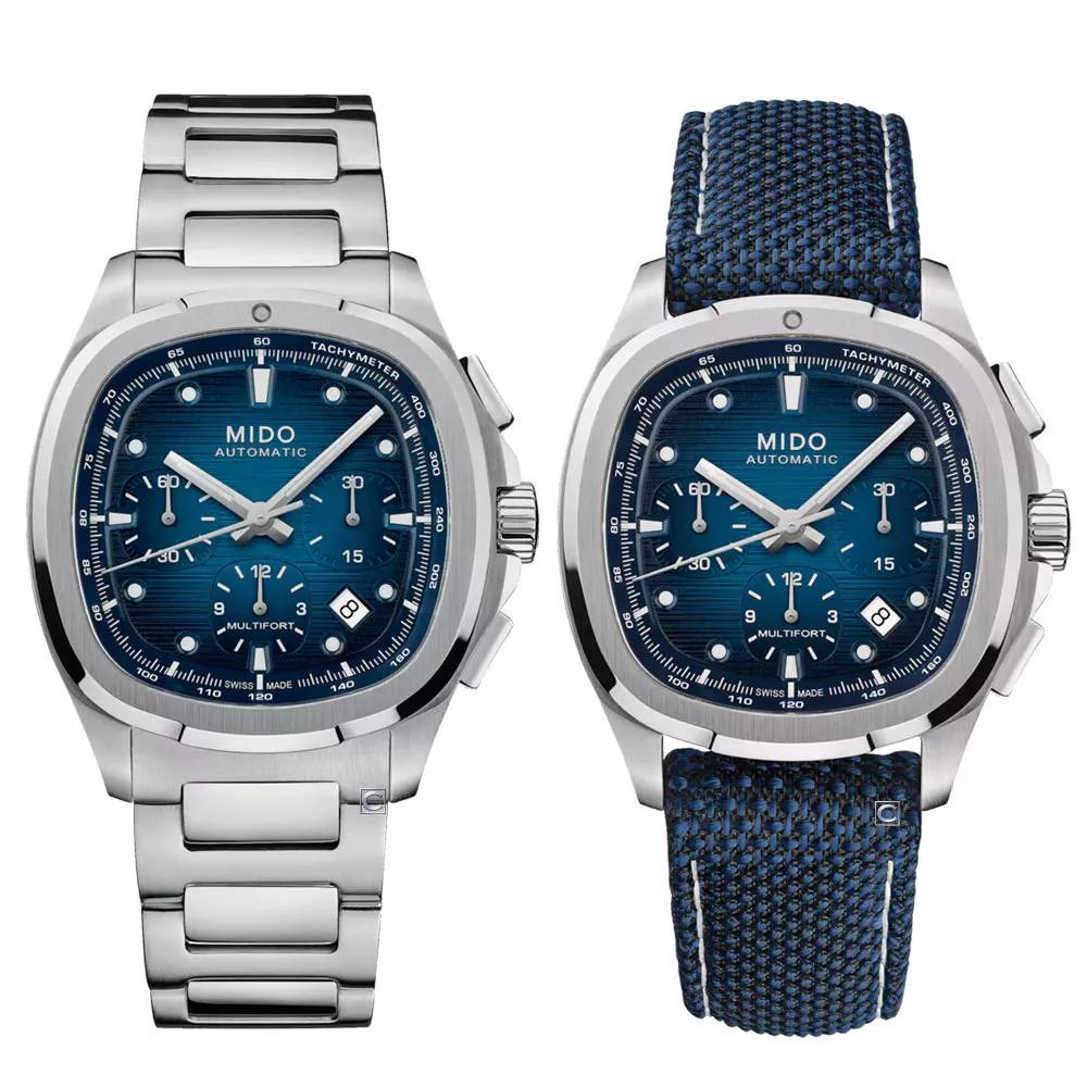 MIDO 美度錶 Multifort 先鋒系列 TV 碼表計時機械錶 男錶 手錶-41mm M0495271104100