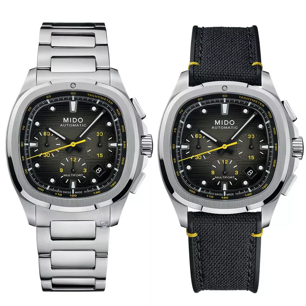 MIDO 美度錶 Multifort 先鋒系列 TV 碼表計時機械錶 男錶 手錶-41mm M0495271108100