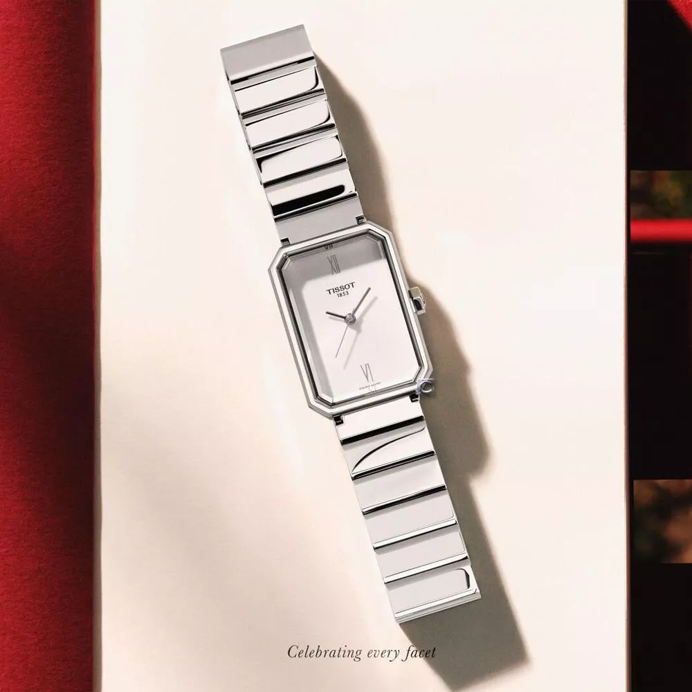 TISSOT 天梭SRV系列 長方形女裝腕錶 手錶 女錶-T1601101103300 TISSOT 天梭SRV系列 長方形女裝腕錶 手錶 女錶-T1601101103300