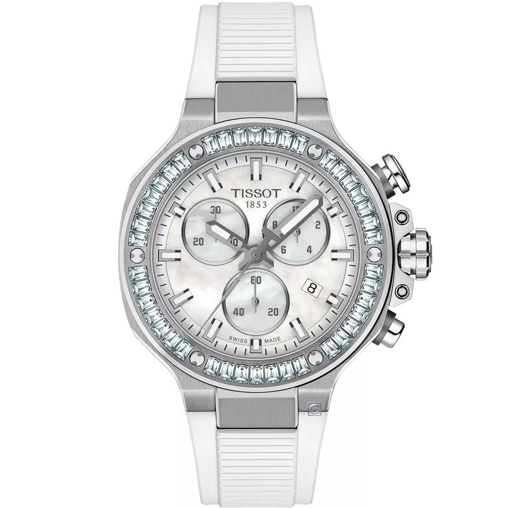 TISSOT 天梭錶 競速系列 石英計時腕錶 女錶 中性-T1418179711100/38mm TISSOT 天梭錶 競速系列 石英計時腕錶 女錶 中性-T1418179711100/38mm