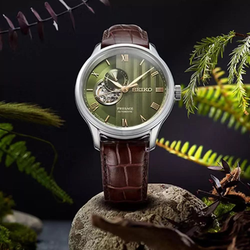 SEIKO 精工錶 PRESAGE 台灣限定款 落羽松 機械錶 男錶 手錶-4R39-00W0J.SRPL97J1_sk043