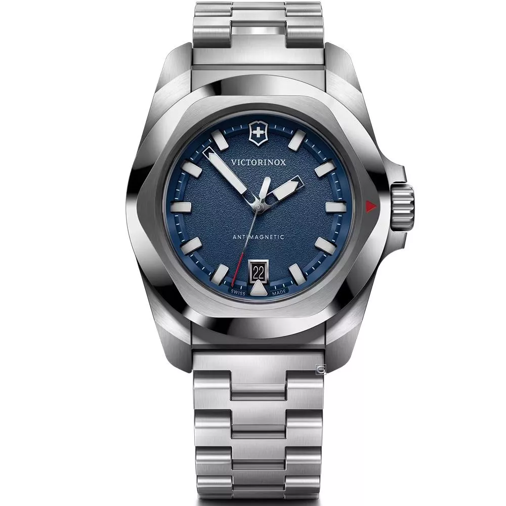 (聊聊甜甜價)  VICTORINOX 瑞士維氏 I.N.O.X. 200米石英潛水錶 男錶 手錶-41mm黑x鋼帶款 VISA-242031