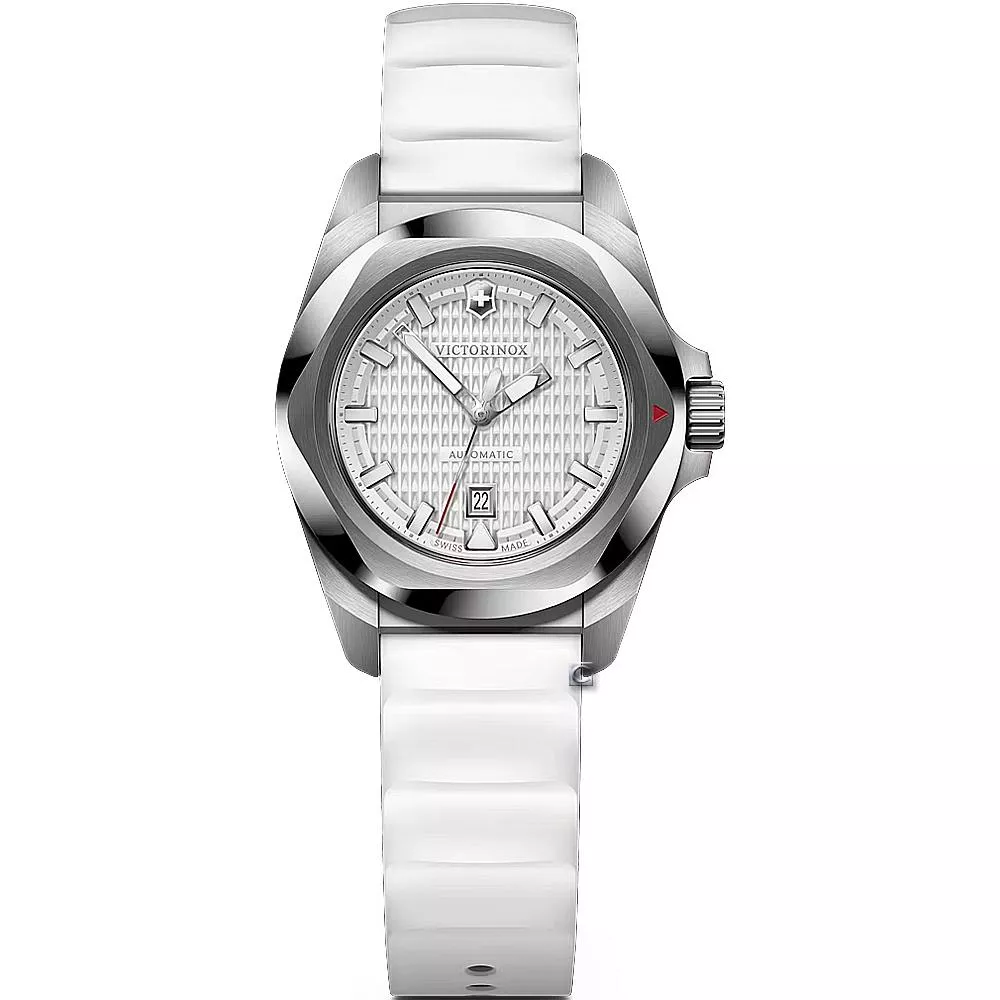 VICTORINOX 瑞士維氏 I.N.O.X. Small 機械腕錶 女錶 手錶-32mm白 VISA-242027