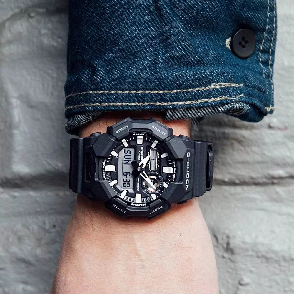 (聊聊甜甜價) CASIO 卡西歐 G-SHOCK 10年電力 手錶 學生錶 運動錶-GA-010-1A1