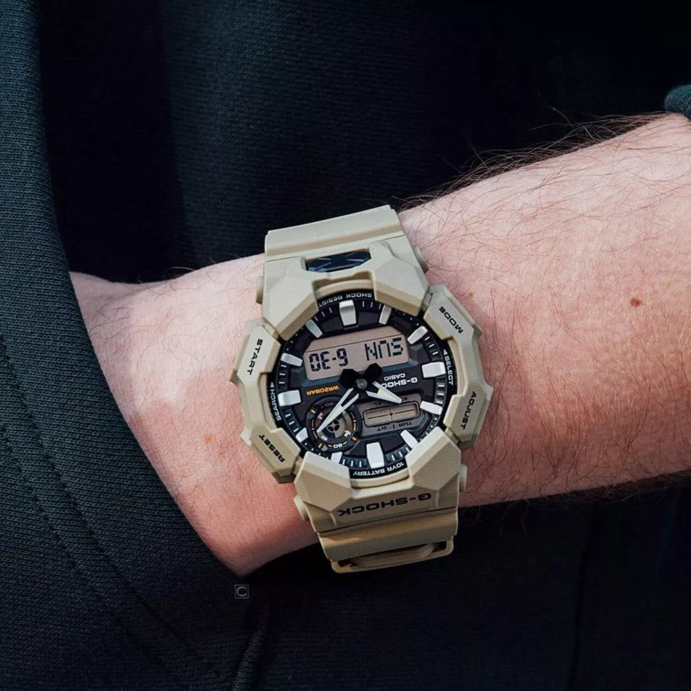 (聊聊甜甜價)  CASIO 卡西歐 G-SHOCK 10年電力 手錶 學生錶 運動錶-GA-010-5A