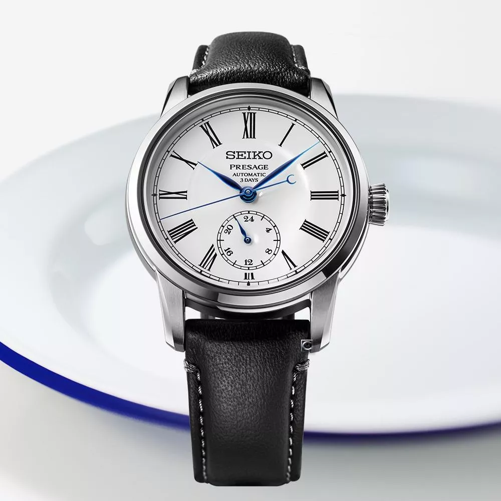 SEIKO 精工 Presage 琺瑯工藝機械錶 男錶 女錶 手錶-40.2mm_6R5H-00D0Z.SPB495J1_sk043
