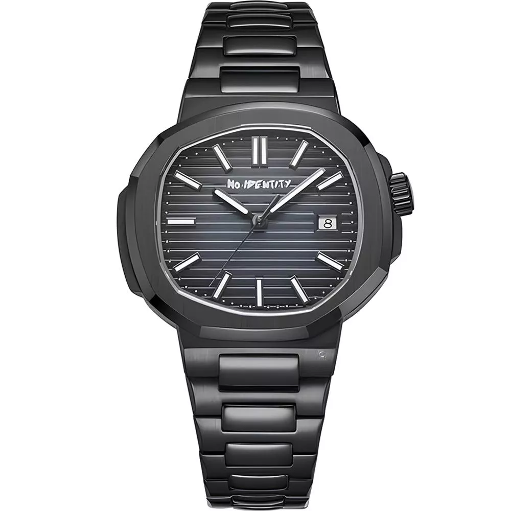 NO IDENTITY 鷹鵡螺-Black Blue 機械錶 男錶 女錶 手錶-PP40SS021AB1