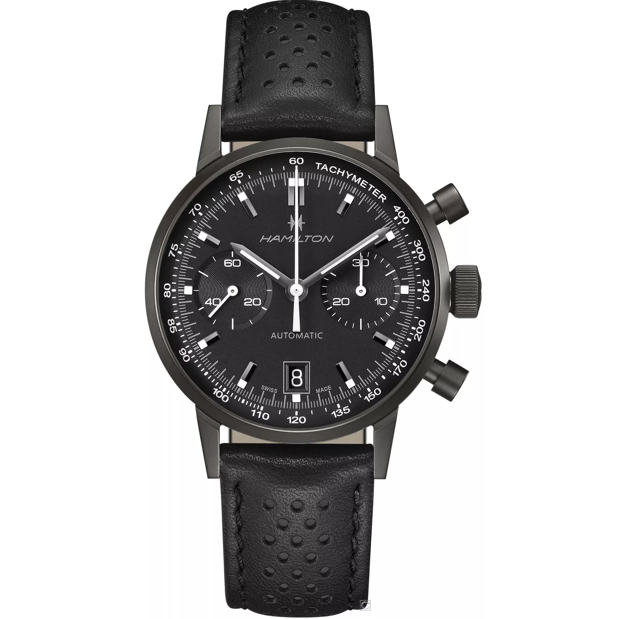 Hamilton 漢米爾頓 美國經典系列 自動上鍊計時機械錶-H38446730