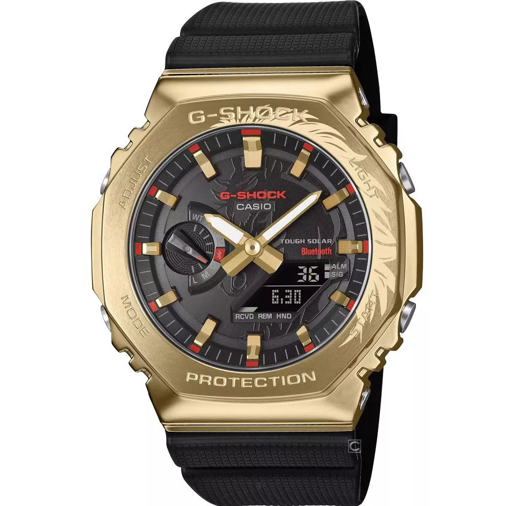 CASIO 卡西歐 G-SHOCK 赤馬限定 太陽能 運動錶 男錶-GBM-2100CX-9A