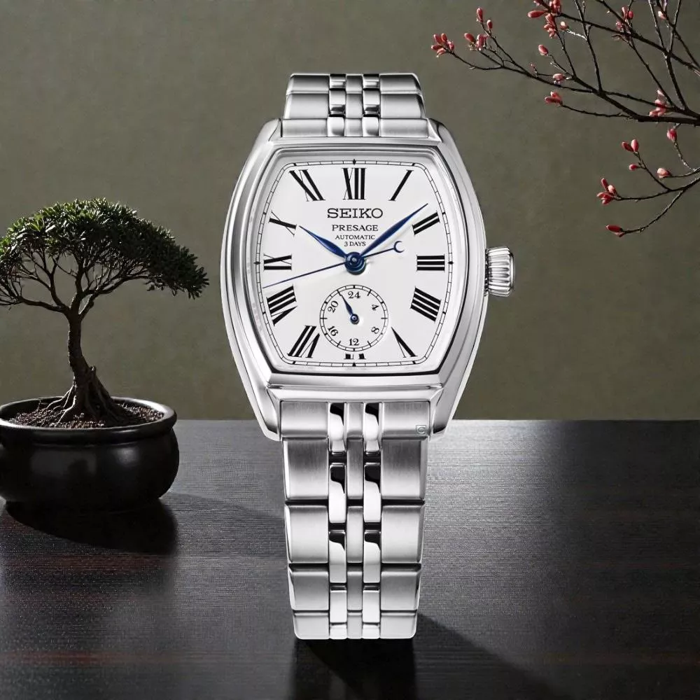 SEIKO 精工 Presage 三日鍊 琺瑯工藝機械錶 男錶 手錶_6R5H-00F0S.SPB537J1_SK043