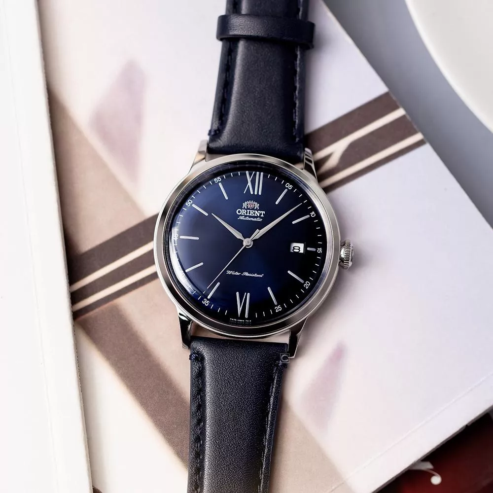 ORIENT 東方錶 Classic & Simple 經典簡約 機械腕錶 男錶 女錶-RA-AC0021L/藍40.5mm