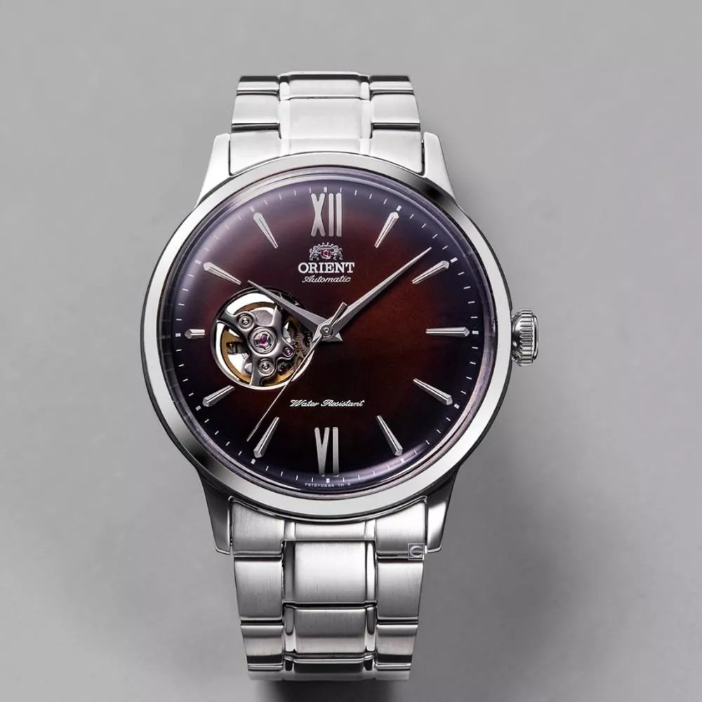 ORIENT 東方錶 Classic & Simple 經典鏤空 機械腕錶 男錶 女錶-RA-AG0027Y/棕40.5mm