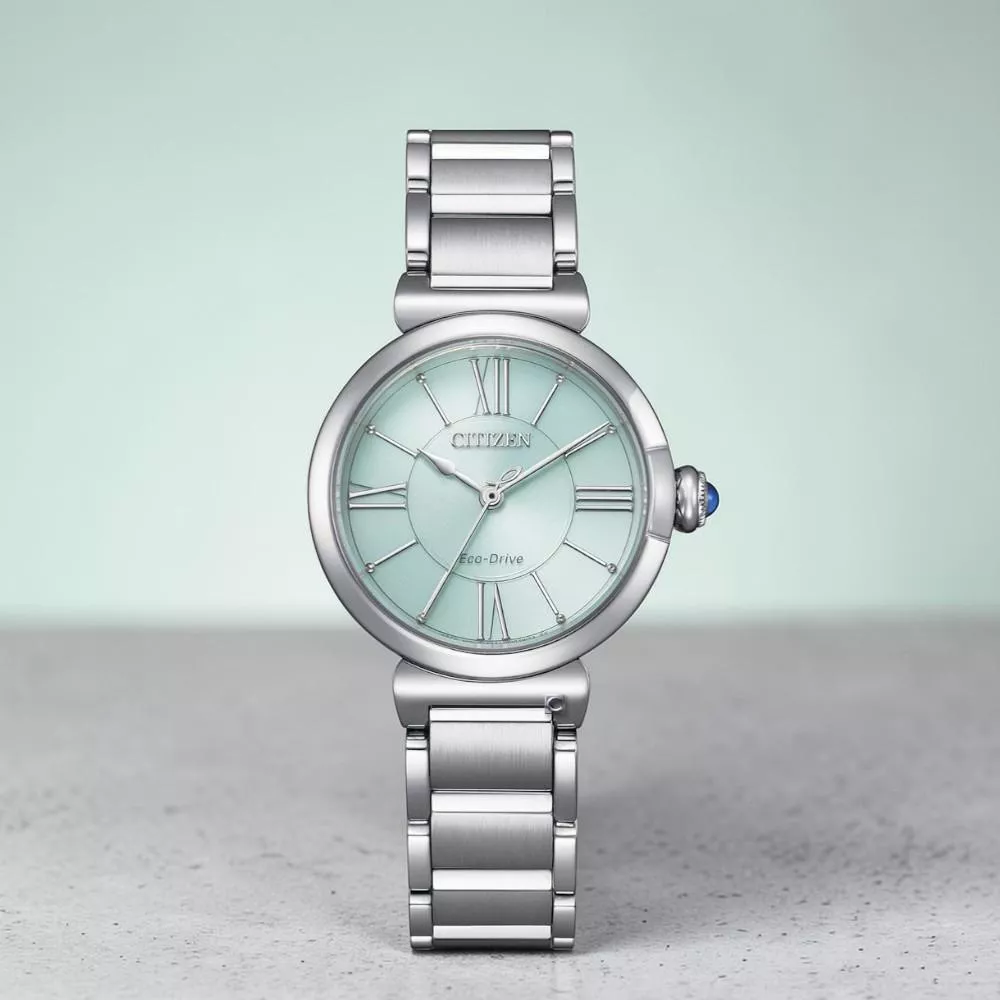 CITIZEN 星辰錶 L系列  光動能腕錶 女錶 手錶 指針錶-EM1070-83L