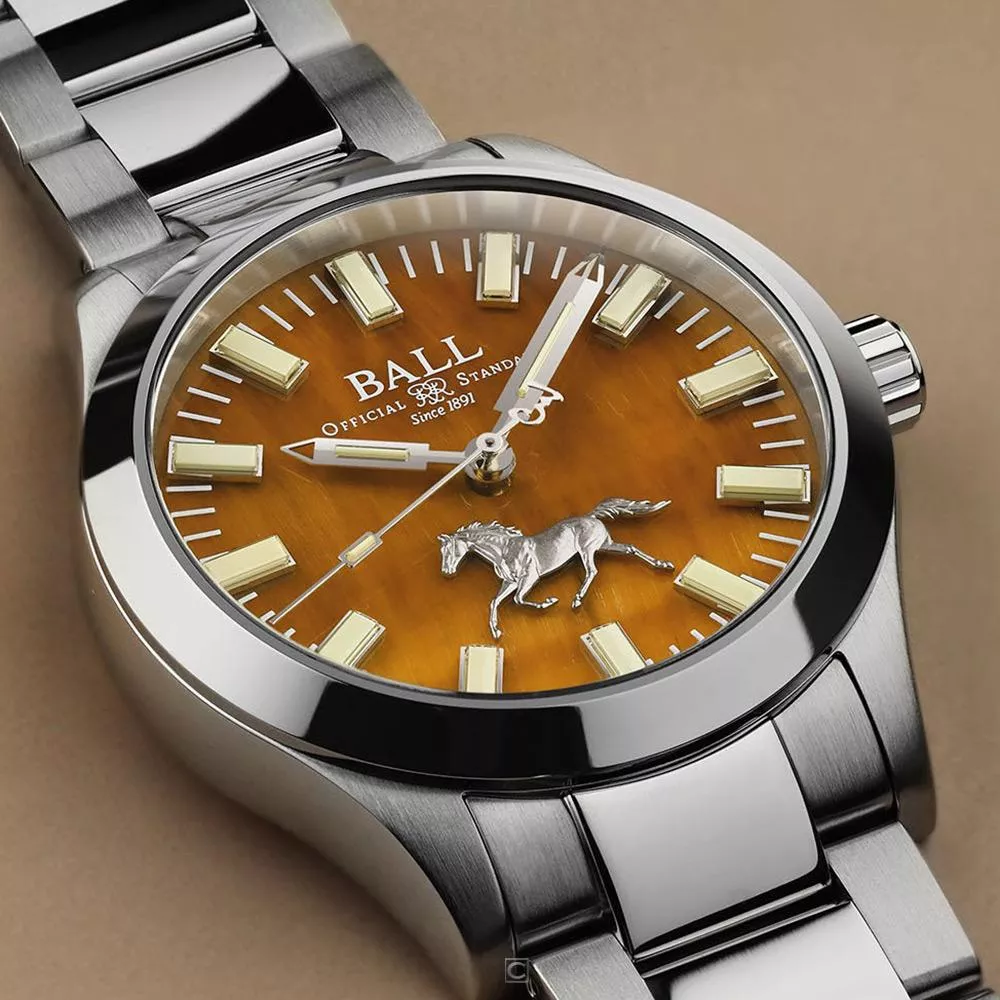 BALL 波爾 Engineer II系列 駿馬奔騰 馬年紀念機械腕錶 手錶-NM9016C-S11-YTE/40mm