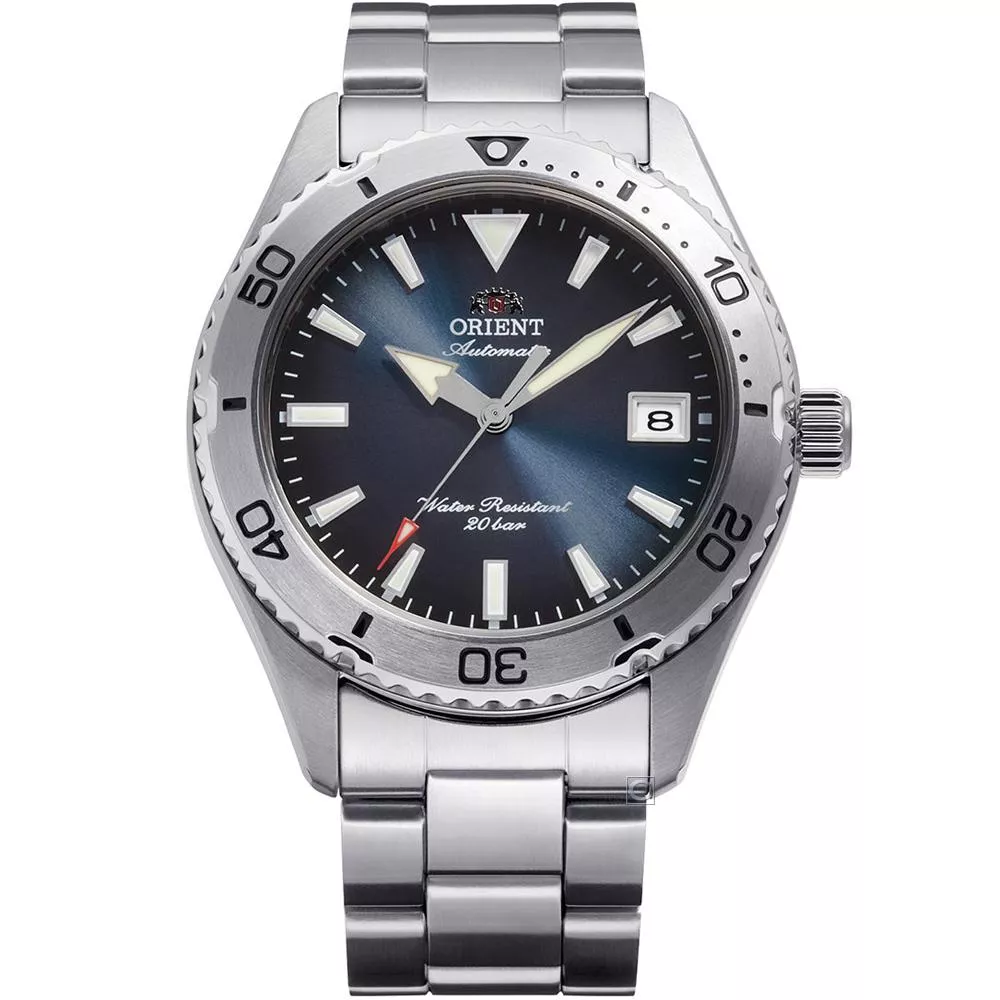 ORIENT 東方錶 深海征服者 200米防水 機械錶 手錶 男錶-RA-AC0Q14L/深藍39.9mm