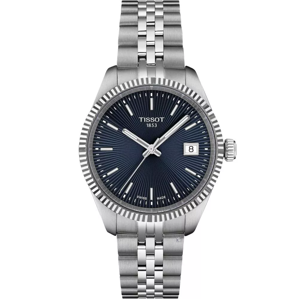 TISSOT 天梭錶 Ballade系列 大三針 經典時尚女錶-T1562101104100/34mm