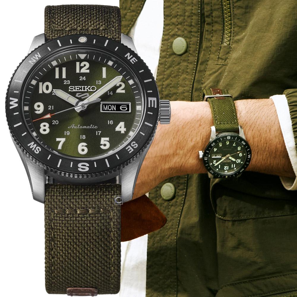 SEIKO 精工 5 Sports FIELD系列機械錶 男錶 手錶-4R36-18V0G/HDB008K1_SK043