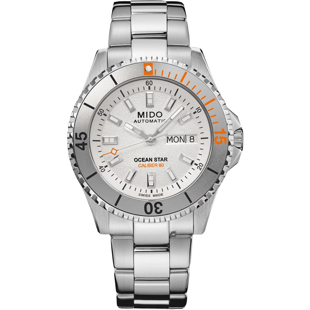 MIDO 美度錶 Ocean Star 200 海洋之星 潛水機械錶 男錶 手錶-41mm白 M0269301103100