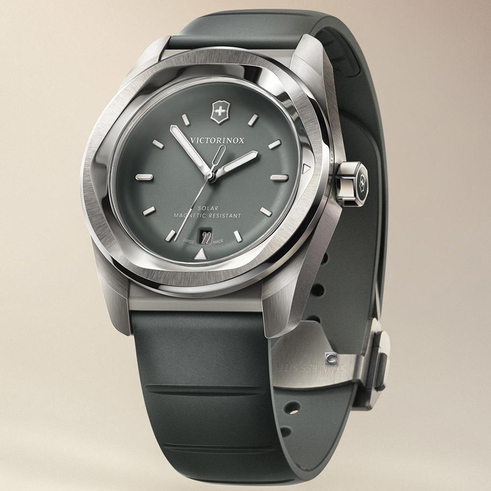 VICTORINOX 瑞士維氏 Concept One 太陽能腕錶 男錶 手錶-39mm灰 VISA-242052