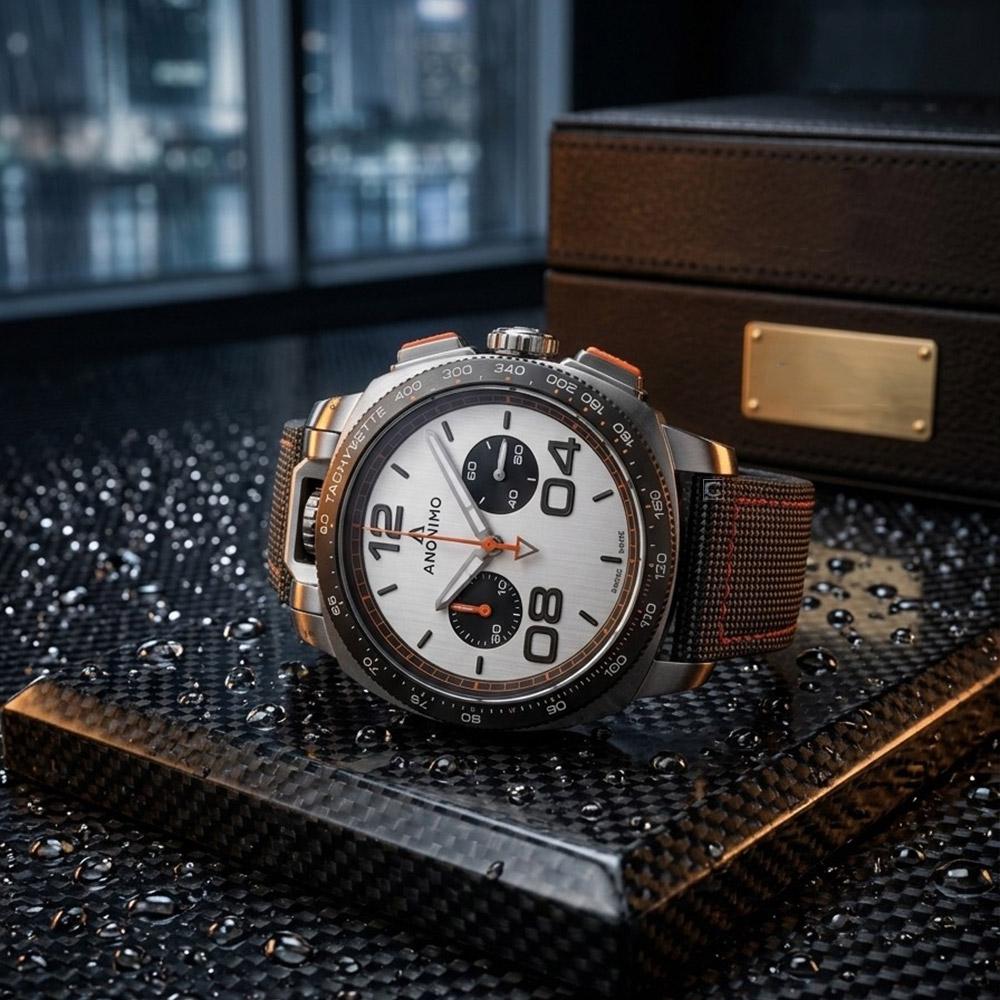Anonimo 吾名 Militare Chrono 計時機械腕錶 男錶 手錶-AM-1128.22.721.T71