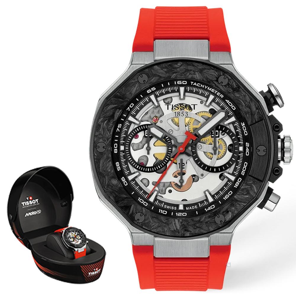 TISSOT 天梭錶 T-Race 系列 MotoGP 限量 計時機械腕錶 男錶 手錶-T1414622705100